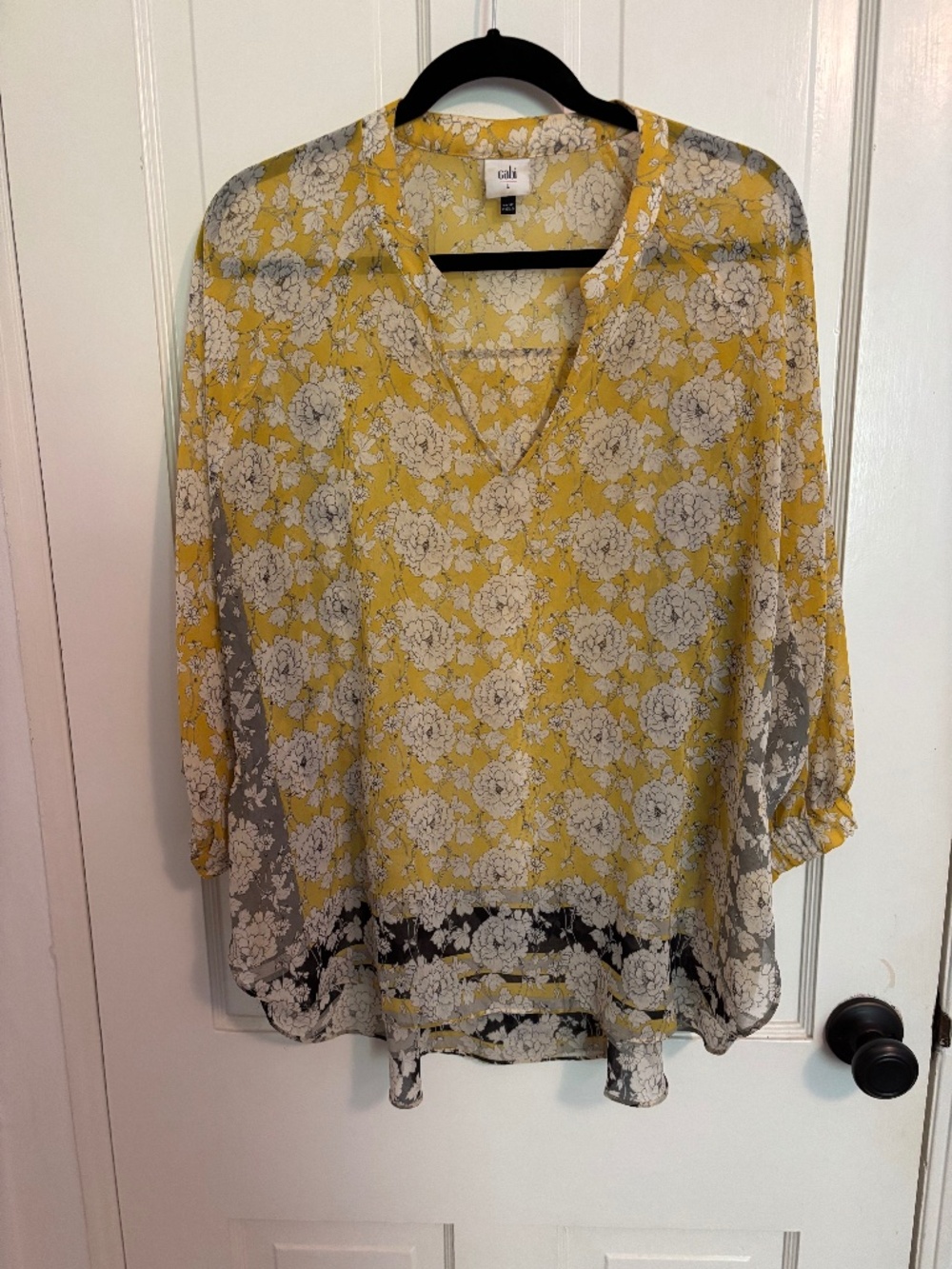 Cabi blouse - floral design